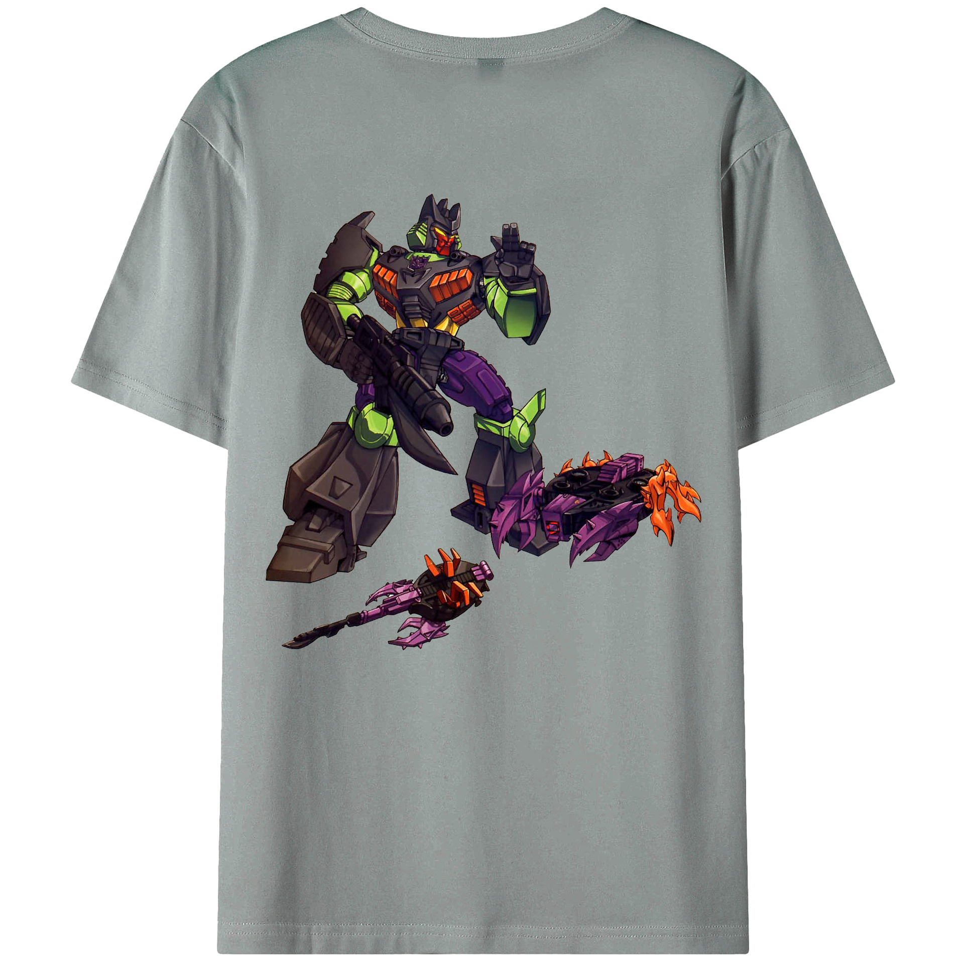 （画像用）  綿100％ メンズ半袖Tシャツ（バックプリント） 通気性